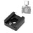 PULUZ PU3108B Cold Shoe Mount Adapter Expansion Base for Camera Cage Microphone Flash Light Bracket - 1