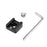 PULUZ PU3108B Cold Shoe Mount Adapter Expansion Base for Camera Cage Microphone Flash Light Bracket - 7