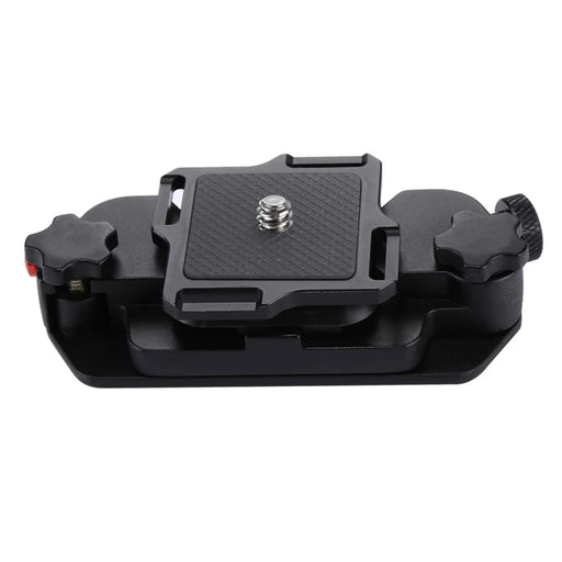 PULUZ PU231R Quick Release Belt Clip with Quick Release Plate Aluminum Alloy Backpack Mount Holder for Camera - 1