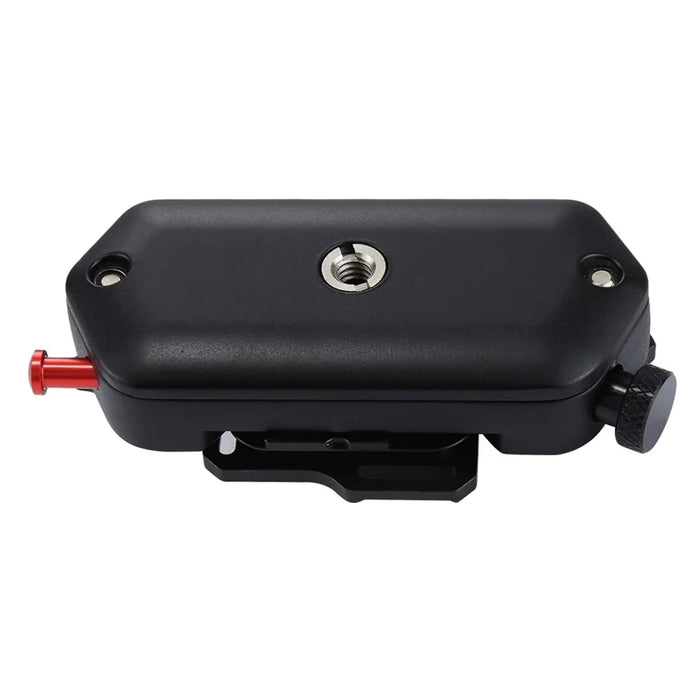 PULUZ PU231R Quick Release Belt Clip with Quick Release Plate Aluminum Alloy Backpack Mount Holder for Camera - 2