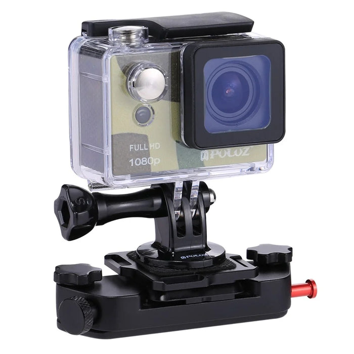 PULUZ PU231R Quick Release Belt Clip with Quick Release Plate Aluminum Alloy Backpack Mount Holder for Camera - 3