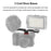 PULUZ PU523B Triple Cold Shoe Mount Adapter Extension Bar Bracket for Tripod / Microphone / LED Light - 2