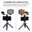 PULUZ PU523B Triple Cold Shoe Mount Adapter Extension Bar Bracket for Tripod / Microphone / LED Light - 3