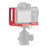 PULUZ PU3541 L-Shaped Quick Release Plate for Sony A9  /  A7 III  /  A7R III Aluminum Alloy Shooting Bracket - Red - 1
