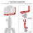 PULUZ PU3541 L-Shaped Quick Release Plate for Sony A9  /  A7 III  /  A7R III Aluminum Alloy Shooting Bracket - Red - 3