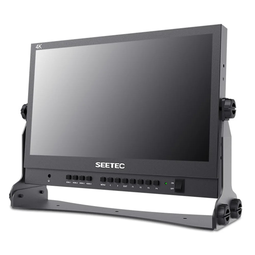 SEETEC ATEM156 For ATEM Mini Pro 15.6 Inch Broadcast Monitor Video Switcher Mixer Studio TV Screen Live Streaming Director Display - US Plug - 1