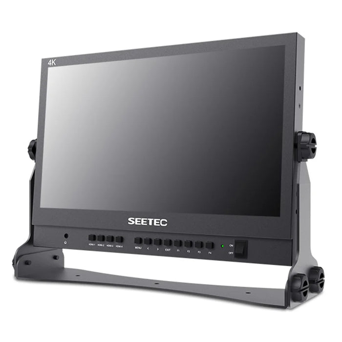 SEETEC ATEM156 For ATEM Mini Pro 15.6 Inch Broadcast Monitor Video Switcher Mixer Studio TV Screen Live Streaming Director Display - US Plug - 1