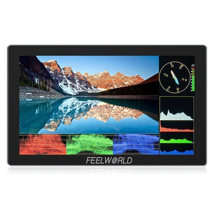 FEELWORLD P6X 5.5 Inch 4K Monitor HD Display Screen High Definition Touch Monitor for DSLR Mirrorless Cameras - 1