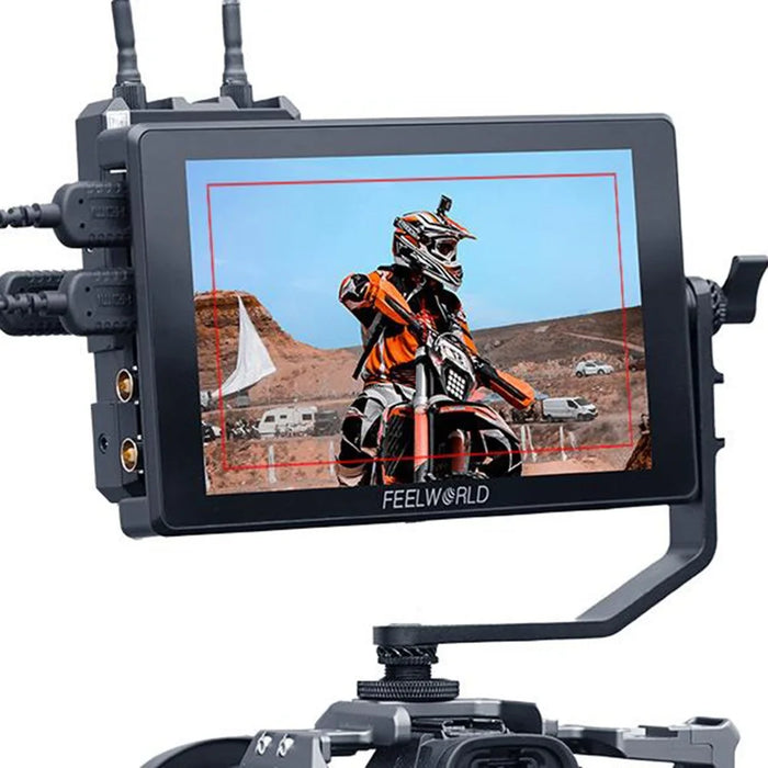 FEELWORLD SH7 7-Inch High Brightness Touch Monitor SDI HD Converter Camera External Display - 6