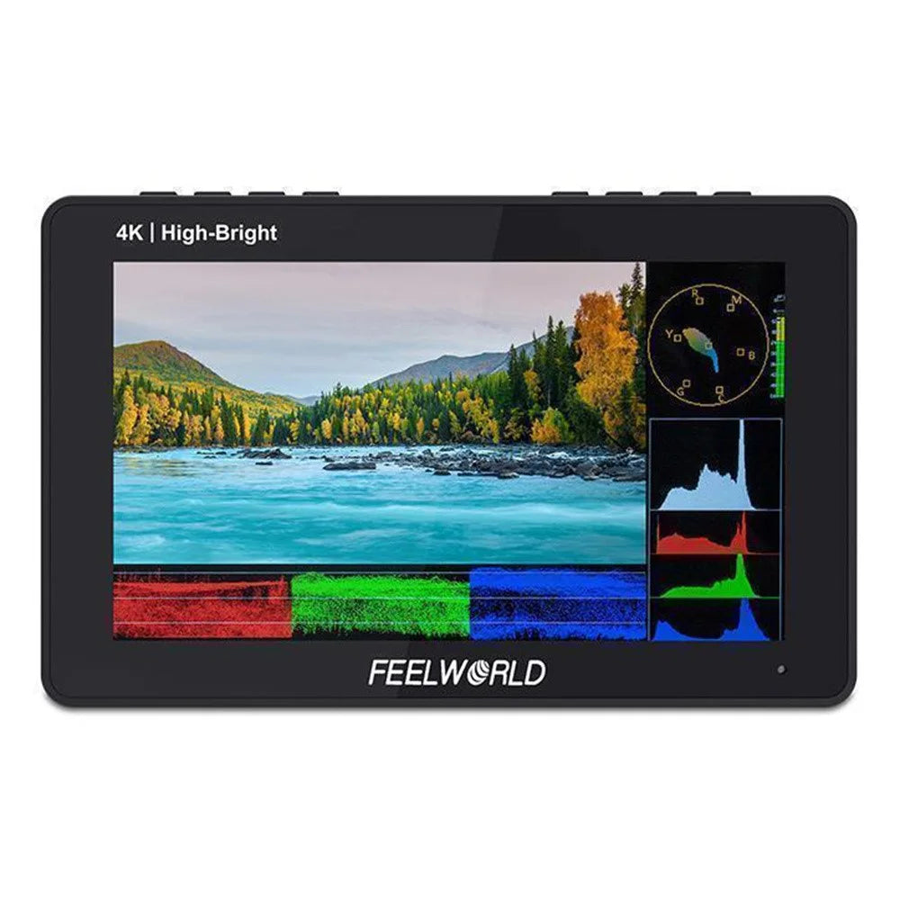 FEELWORLD F5PROX 5.5 Inch 4K HD Monitor 1600nit for DSLR / Mirrorless Camera Photography / Directing - 1