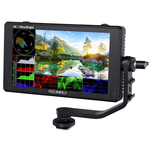FEELWORLD LUT6 6 inch 4K HD Monitor 1920x1080 IPS Full HD 2600nit High Brightness Display Screen for Photography / Videography - 1