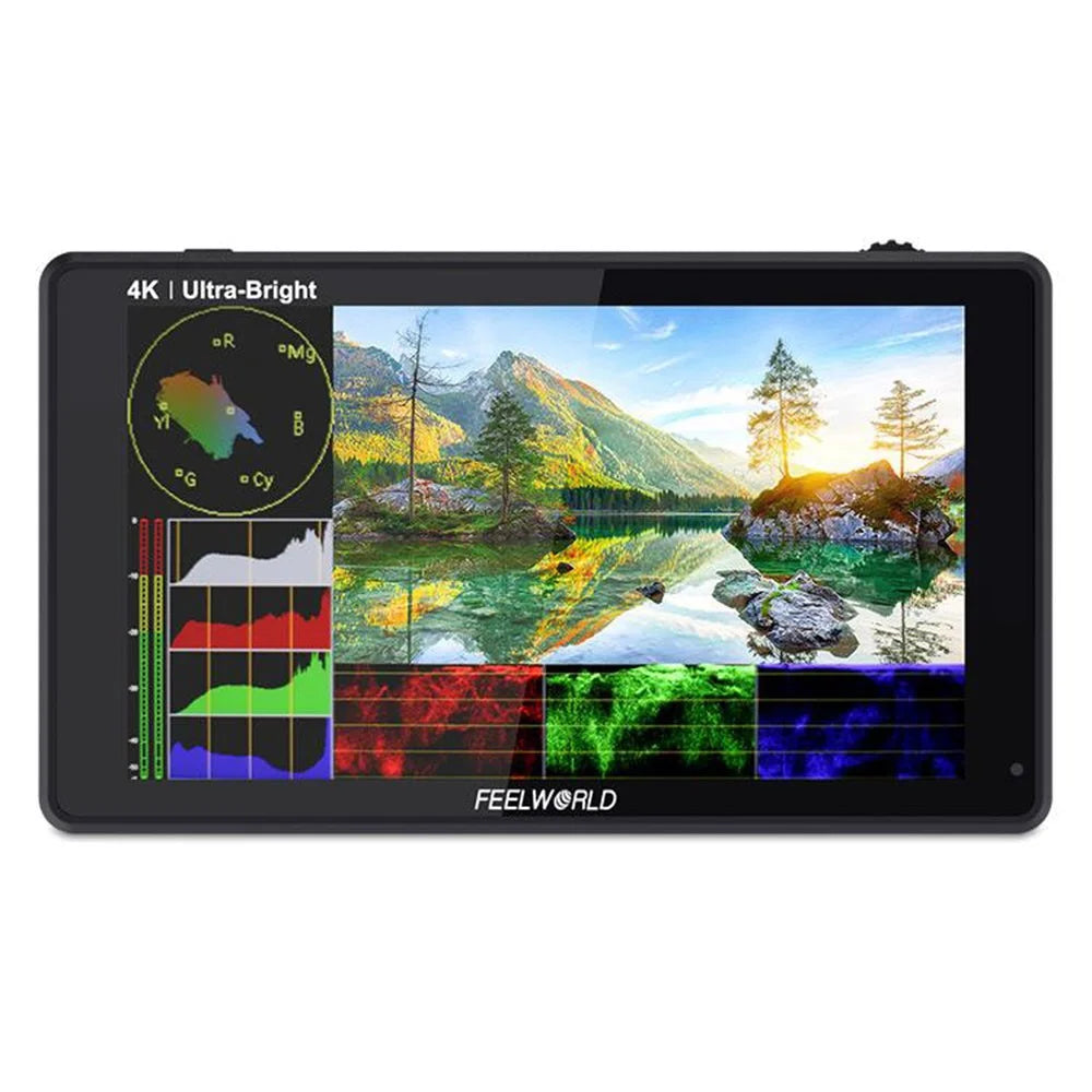 FEELWORLD LUT6 6 inch 4K HD Monitor 1920x1080 IPS Full HD 2600nit High Brightness Display Screen for Photography / Videography - 2
