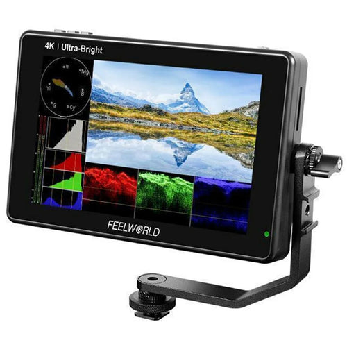 FEELWORLD LUT7 7 Inch 4K HD Camera Monitor 2200 Nit High Brightness Display Screen for DSLR / Mirrorless Camera Video Photography - 1
