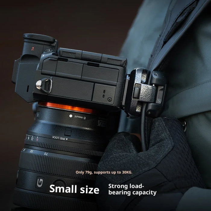 PGYTECH P-CG-186 Beetle V2 Camera Clip 30kg Load Capacity DSLR Camera Quick Release Clip for Backpack - 4