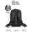 PGYTECH OneMo Travel 35L Camera Backpack Handheld Crossbody Shoulder Bag for Canon / Nikon / Sony and DJI Drones - Twilight Black - 6