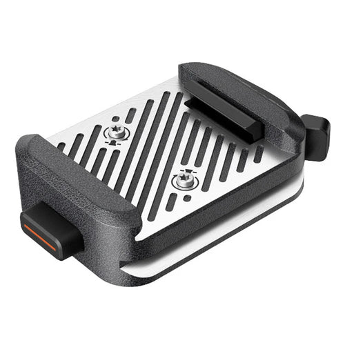 PGYTECH P-CG-188 Quick Release Clamp V2 for Arca Swiss Plate Camera Mount Adapter with 1/4" to 3/8" Screw Thread - Silver / Black - 1