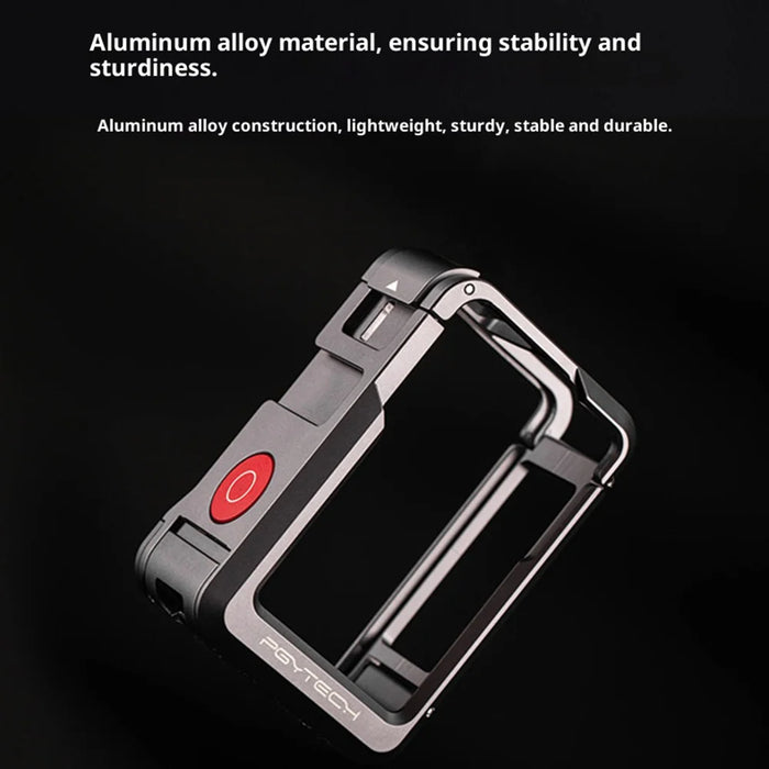 PGYTECH P-58A-010 For DJI Osmo Action 5 Pro Protective Frame Aluminum Alloy Action Camera Cage - 6