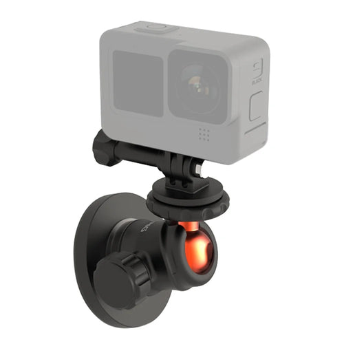 UURIG Magnetic Bracket for Sports Camera Angle Adjustable Aluminum Alloy Stand - 1