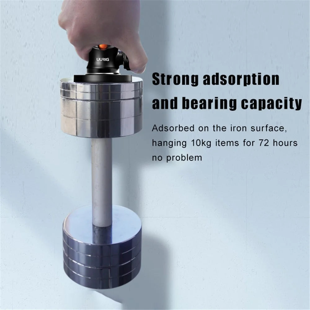 UURIG Magnetic Bracket for Sports Camera Angle Adjustable Aluminum Alloy Stand - 5