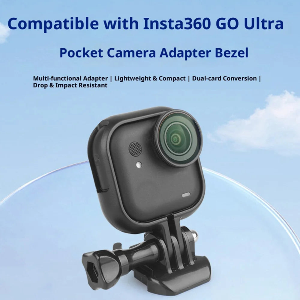 For Insta360 Go Ultra Action Camera Shockproof Protective Frame Lightweight Plastic Bumper Case - 2