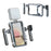JMARY MS-98 Aluminum Alloy Smartphone Video Rig Stabilizer Frame Vlogging Cage Kit Wireless Remote Control - 1