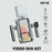 JMARY MS-98 Aluminum Alloy Smartphone Video Rig Stabilizer Frame Vlogging Cage Kit Wireless Remote Control - 4
