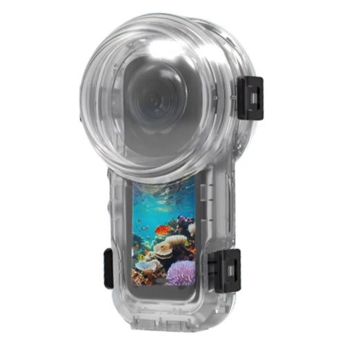 For Insta360 X5 Action Camera Waterproof Case 60m Underwater Diving Shell Full Protection Housing - 1
