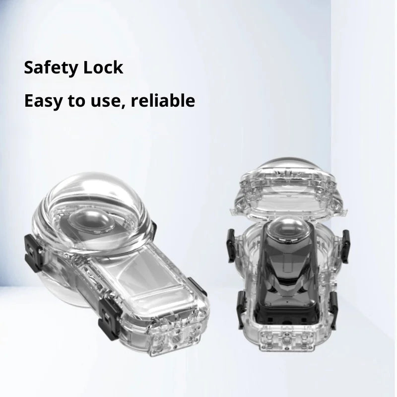 For Insta360 X5 Action Camera Waterproof Case 60m Underwater Diving Shell Full Protection Housing - 6