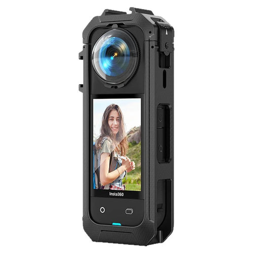 For Insta360 X5 Camera Quick Release Magnetic Protective Frame Anti-Shake Support for Vertical Horizontal Shooting - 1