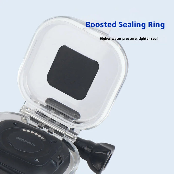For Insta360 Go Ultra Action Camera Underwater Case 50m Diving Housing with Optical Glass Lens and 1/4 Interface - 4