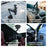 SX-PJ01 4.5 inch Action Camera Electric Suction Cup with Smart Digital Display HD Camera Shooting Stand for Car Panoramic Photography - 7