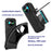 Anti Scratch Silicone Case for Insta360 X5 Action Camera with Lens Protector Cap and Lanyard - Black - 2