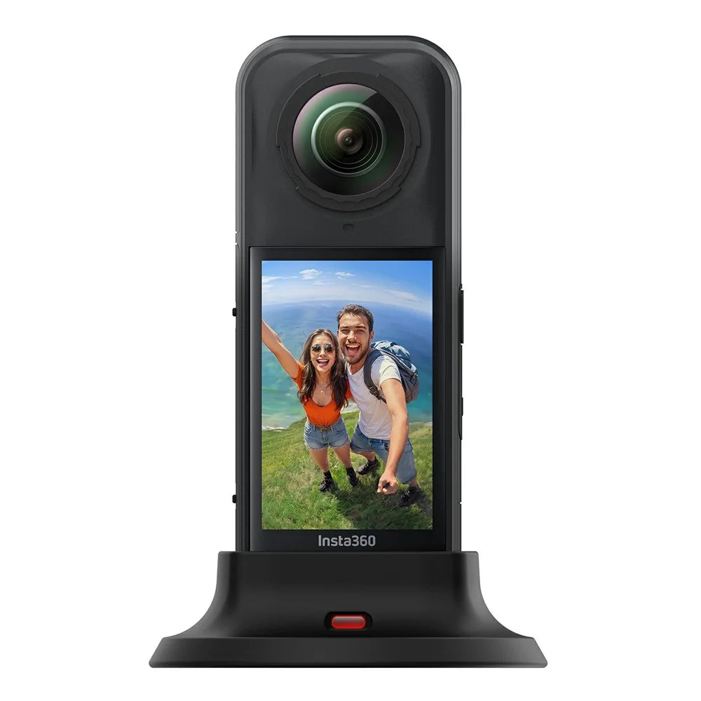 0153 For Insta360 X5 Silicone Desktop Stand Camera Anti-skid Fixed Extension Base - 3