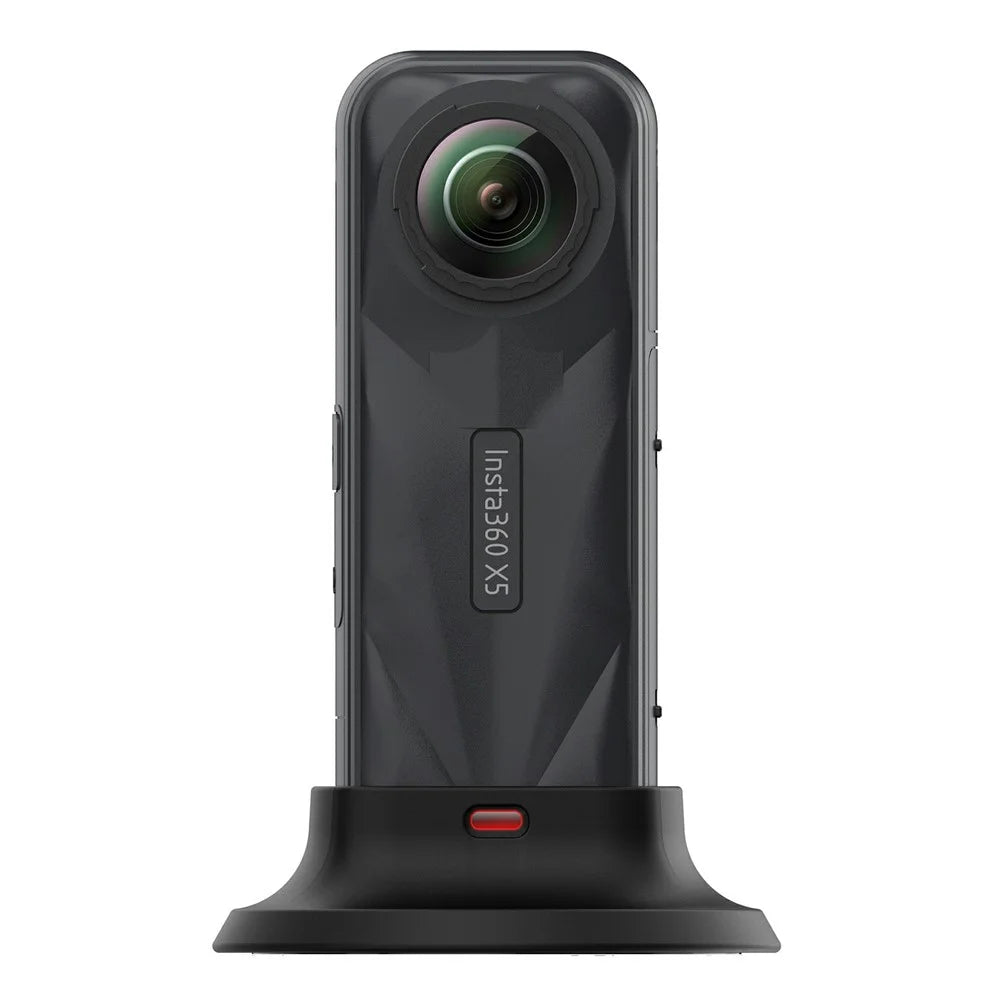 0153 For Insta360 X5 Silicone Desktop Stand Camera Anti-skid Fixed Extension Base - 4