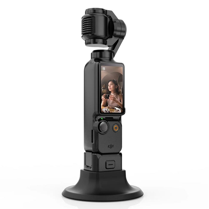 031 For DJI Osmo Pocket 3 Anti Slip Silicone Base Desktop Camera Mount Extension Stand - 4