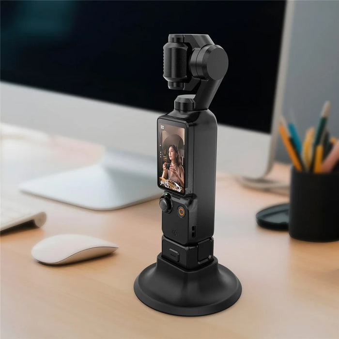031 For DJI Osmo Pocket 3 Anti Slip Silicone Base Desktop Camera Mount Extension Stand - 6
