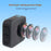 2Pcs / Set For GoPro MAX2 Front and Rear Lens Protector 10H Tempered Glass Action Camera Lens Guard - 4