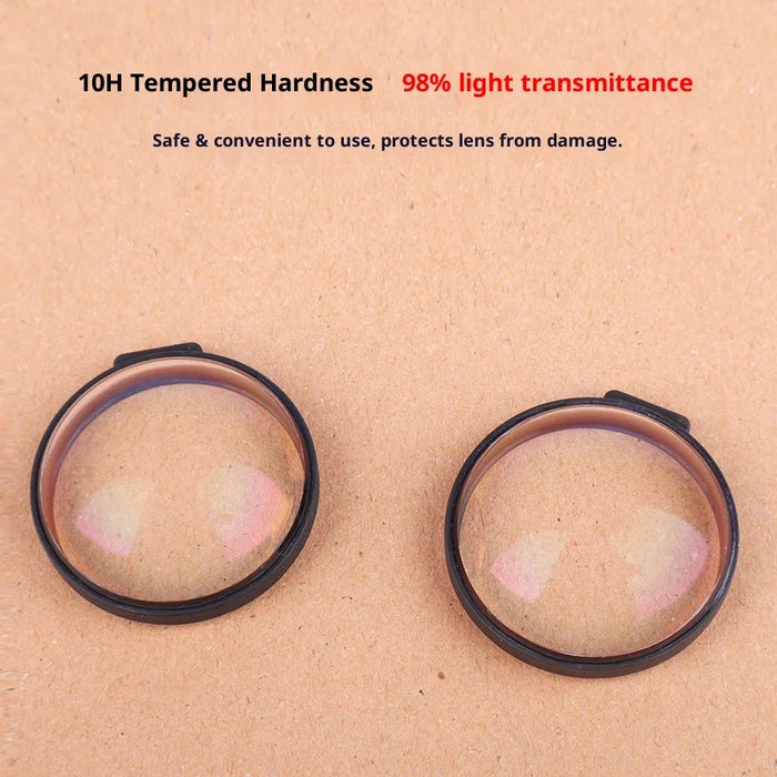 2Pcs / Set For GoPro MAX2 Front and Rear Lens Protector 10H Tempered Glass Action Camera Lens Guard - 7