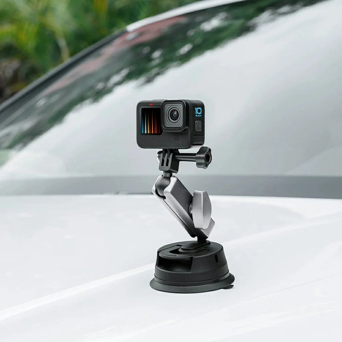S1 Suction Cup Mount for GoPro / Insta 360 / Canon / Nikon / Sony Action Camera 360 Degree Rotating Bracket - 3
