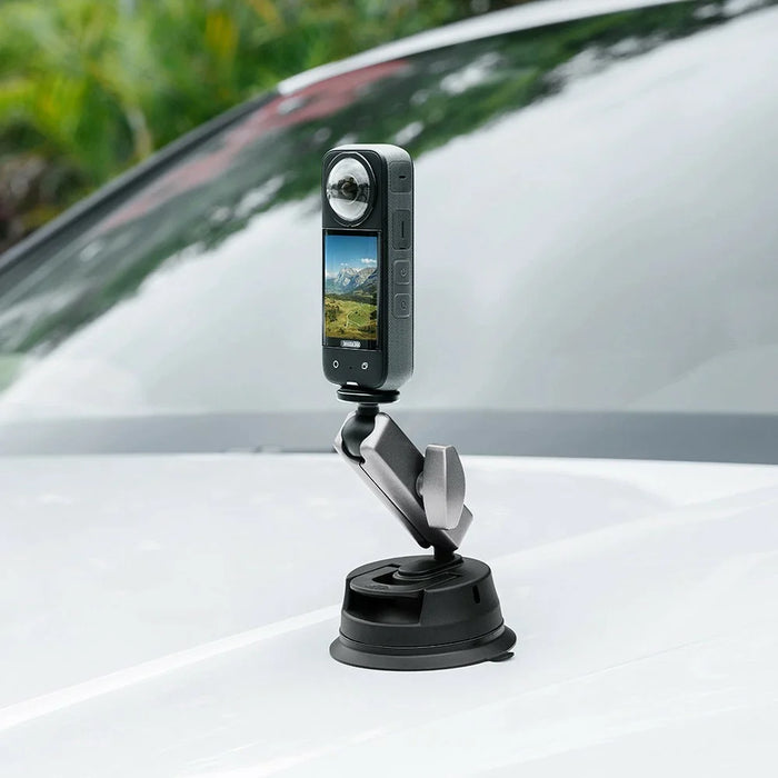 S1 Suction Cup Mount for GoPro / Insta 360 / Canon / Nikon / Sony Action Camera 360 Degree Rotating Bracket - 4