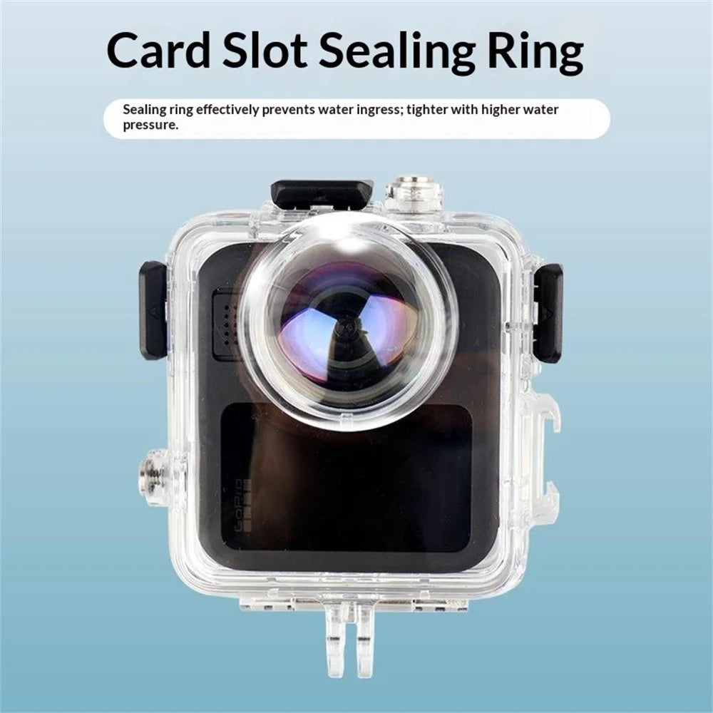 For GoPro MAX2 50m Diving Waterproof Action Camera Case Panoramic Action Camera Protective Shell - 3