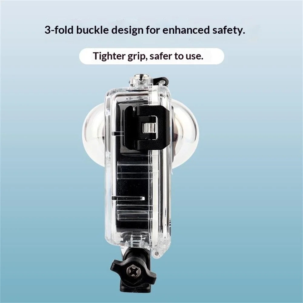 For GoPro MAX2 50m Diving Waterproof Action Camera Case Panoramic Action Camera Protective Shell - 6