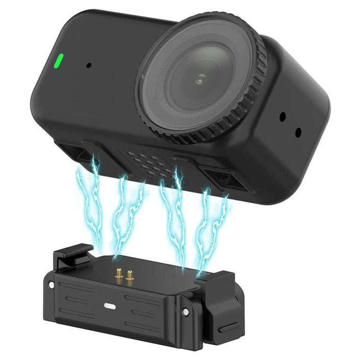 For DJI Osmo Nano / Action 6 Quick Release Adapter Base with 1 / 4 Inch Thread Mount Action Camera Accessories - Black - 3