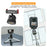 SUNNYLIFE SC114 Magnetic Quick Release Ball Joint Suction Cup Mount for DJI Osmo 360 / Action 5 Pro / 4 / 3 Camera - 5