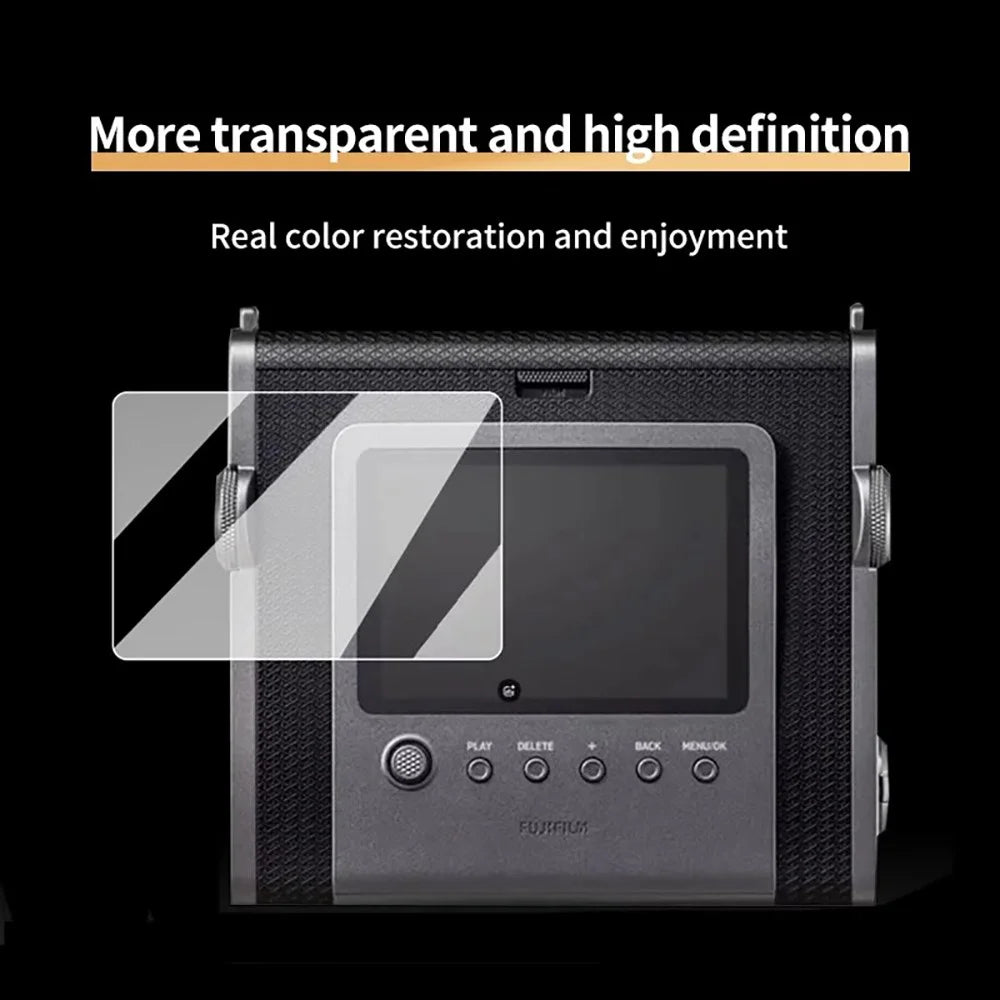 2Pcs for Fujifilm Instax Wide Evo Camera Screen Protector 9H Tempered Glass Anti-Scratch HD Camera Film - Transparent - 6