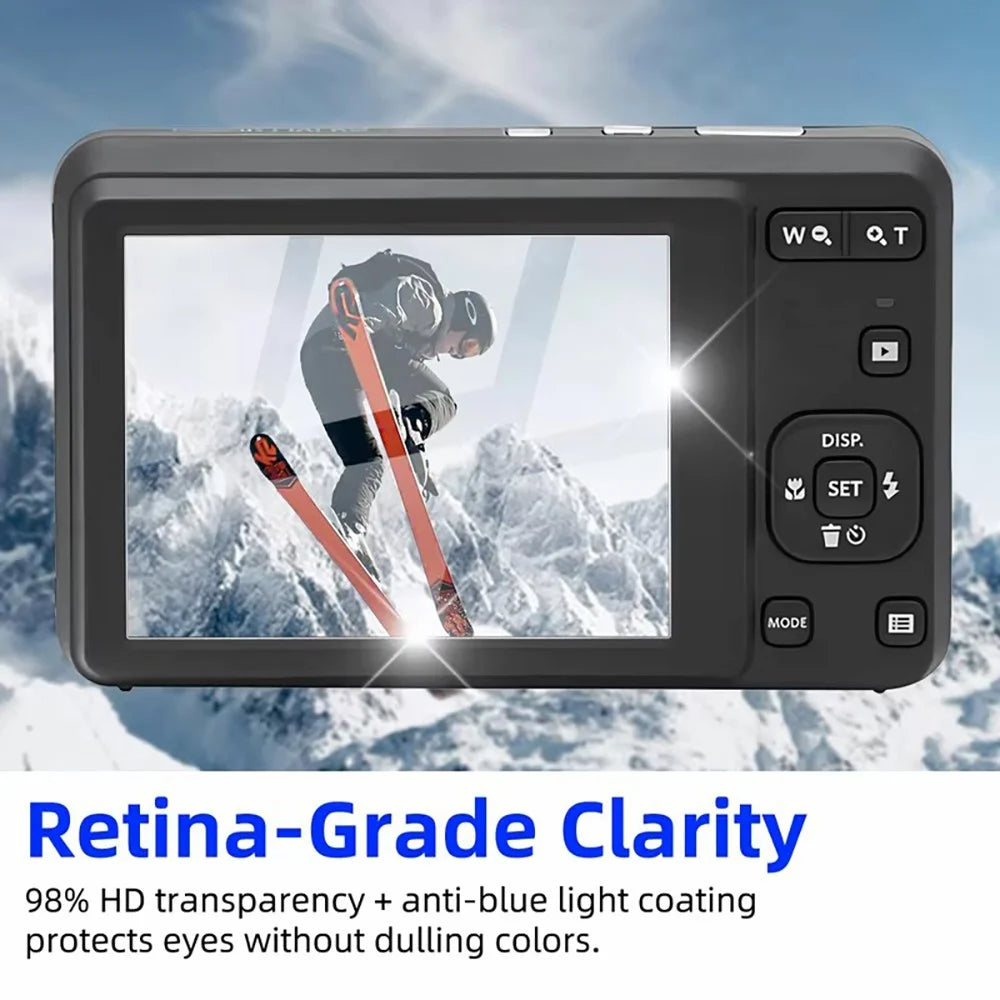 3Pcs for Kodak Pixpro FZ55 Camera Screen Protector 9H Tempered Glass Anti-Scratch HD Camera Film - Transparent - 5