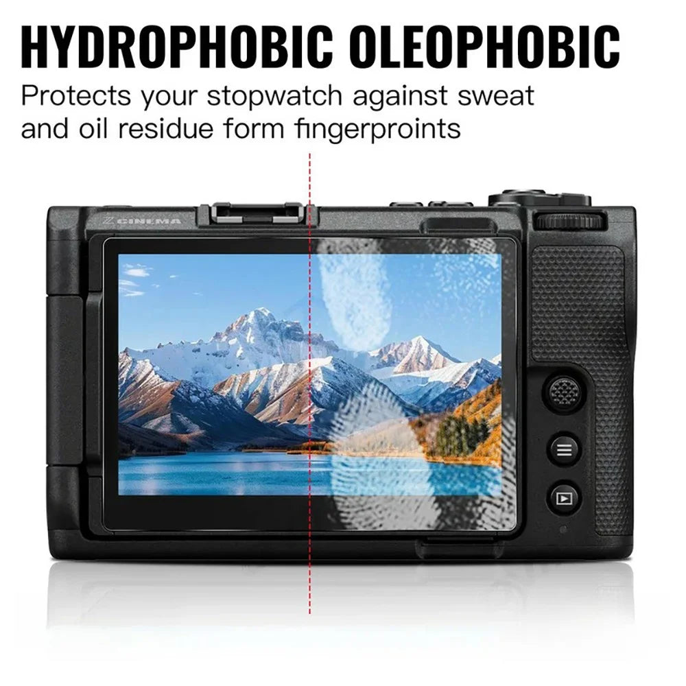 3Pcs for Nikon ZR Camera Screen Protector 9H Tempered Glass Anti-Scratch HD Camera Film - Transparent - 2
