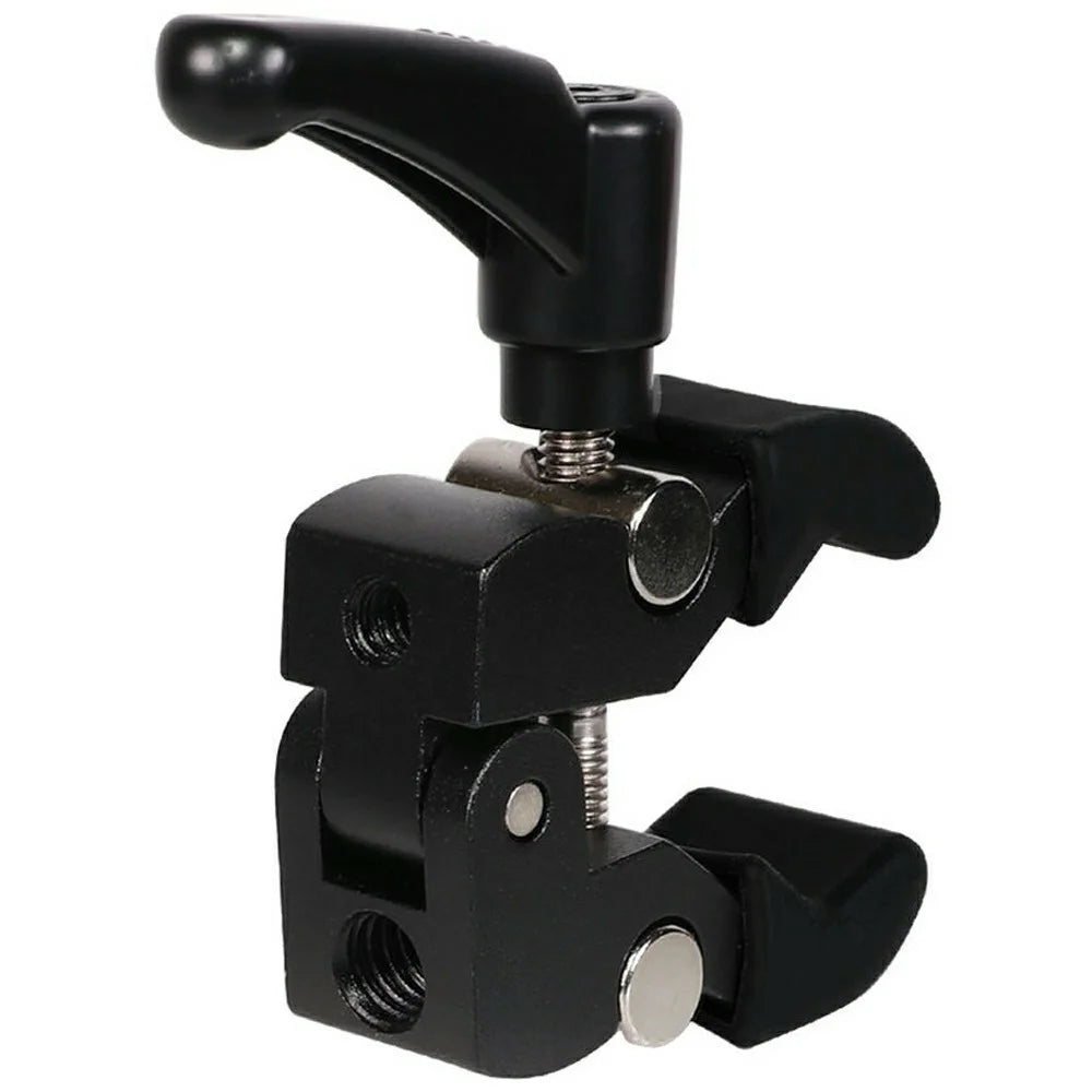 Z039 Photography Clamp 1 / 4''  3 / 8'' Thread Crab Pliers Clip for DSLR Cameras - Black - 2