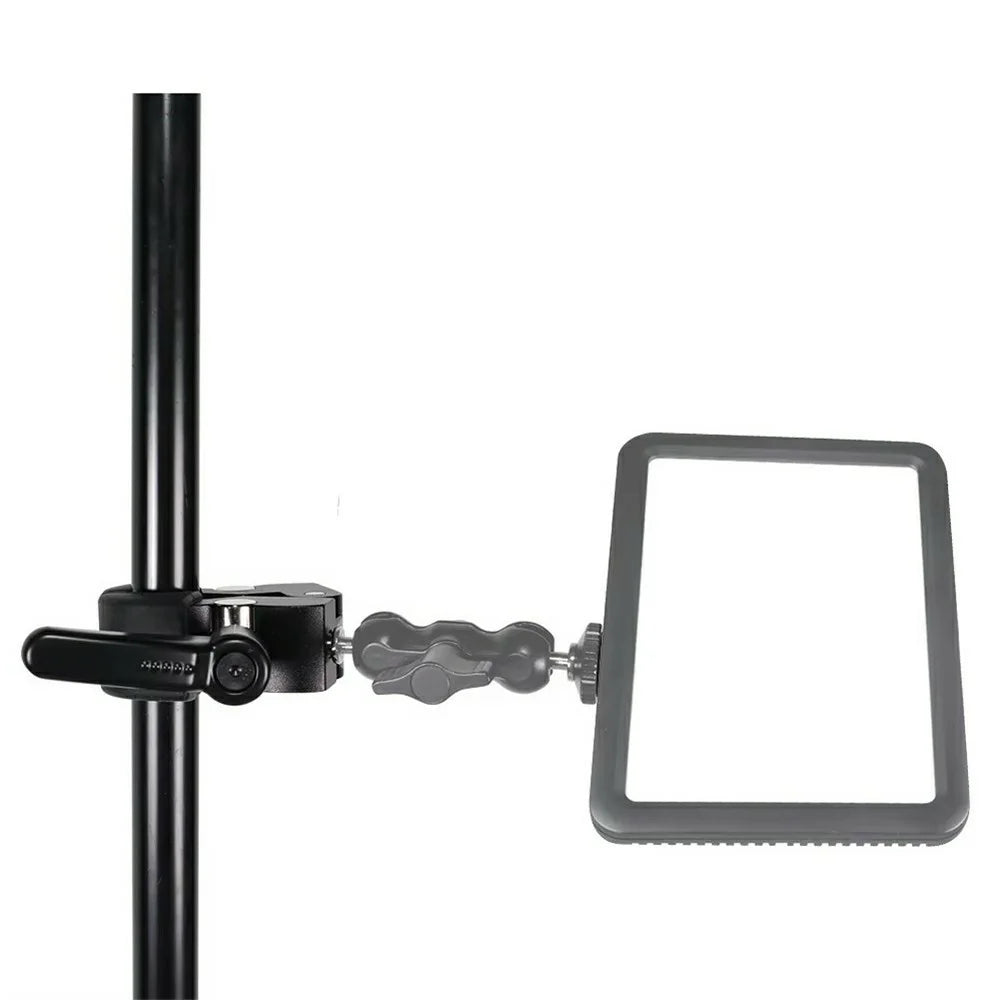 Z039 Photography Clamp 1 / 4''  3 / 8'' Thread Crab Pliers Clip for DSLR Cameras - Black - 6