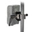 LB16 Aluminum Alloy Camera Clamp V-Lock Mount Quick Release Adapter for V-Port Battery Plate - Black - 2